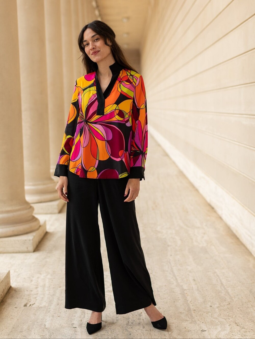 Lesley Evers Simone Coronado Tunic NWT 1X